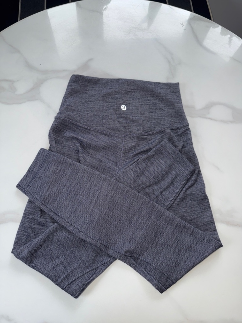 lululemon athletica Heathered Charcoal High-Rise Leggings